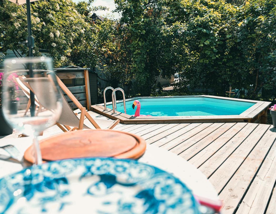 Le Serenite - T3 En Maison De Ville Avec Piscine Annecy Esterno foto