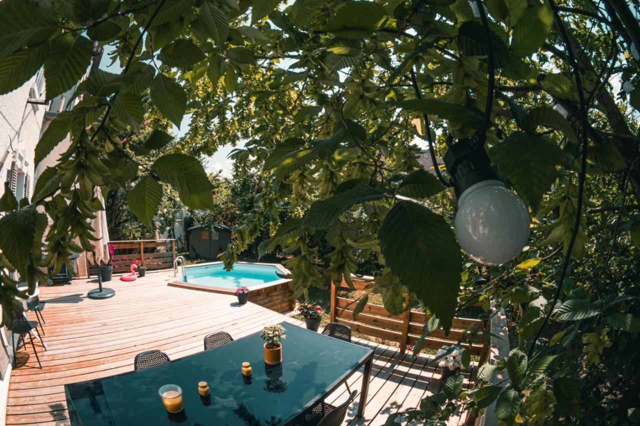 Le Serenite - T3 En Maison De Ville Avec Piscine Annecy Esterno foto